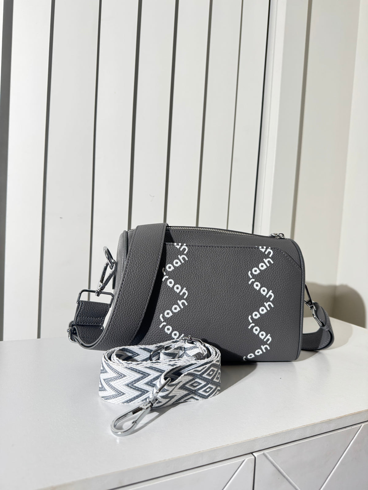 SEEN Cross Bag - Dual Strap (Gray)